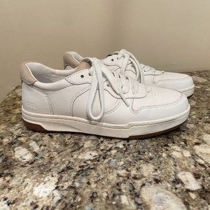 Madewell Court Sneakers in White Leather Size 5.5
